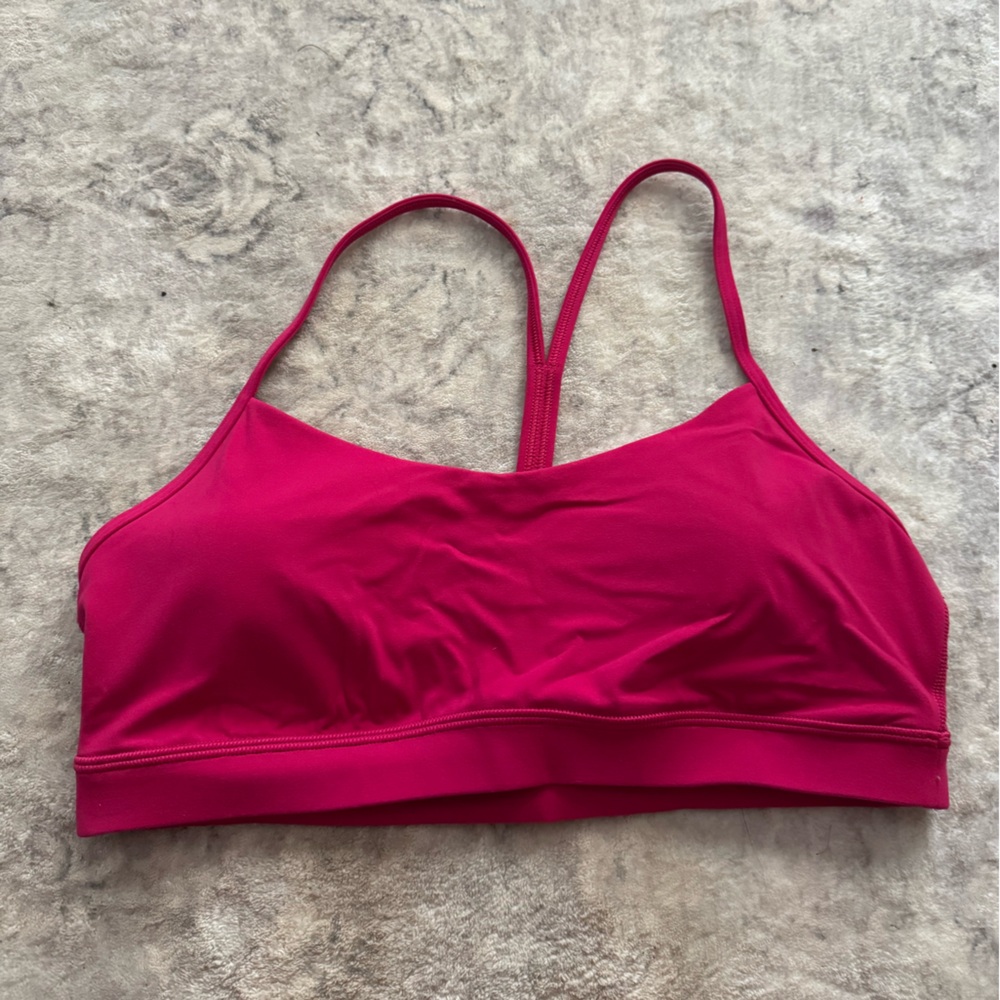 lululemon athletica Pink Sports Bra